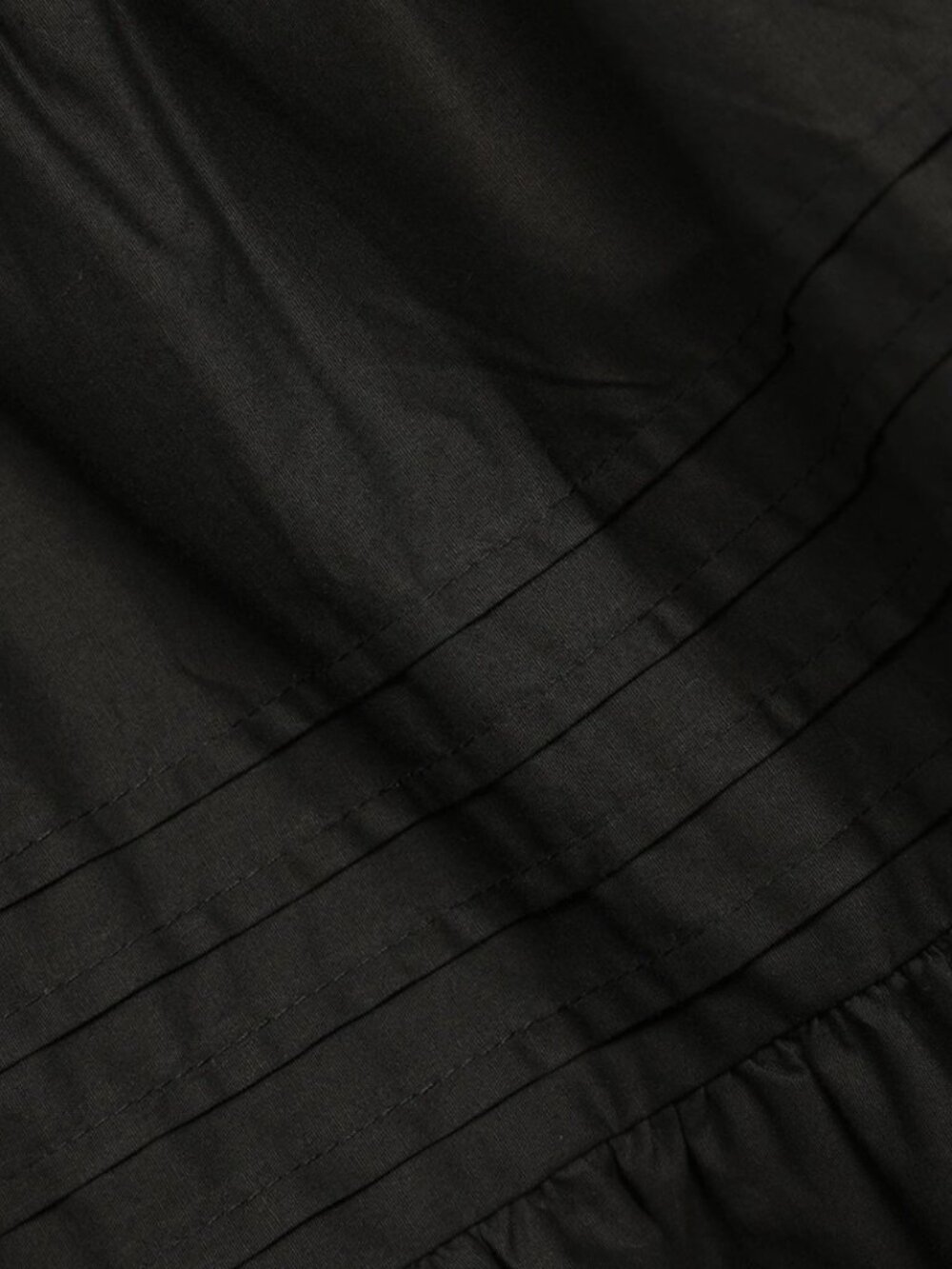 NWT Lulus Perfect Intentions Black Tiered Midi Skirt (size S) - Picture 5 of 8